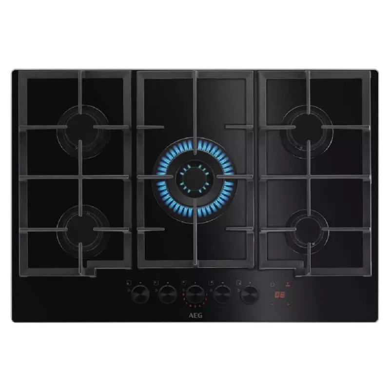 TABLE DE CUISSON 75CM VERRE AEG