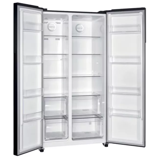 REFRIGERATEUR SIDE BY SIDE 532L NOIR CANDY