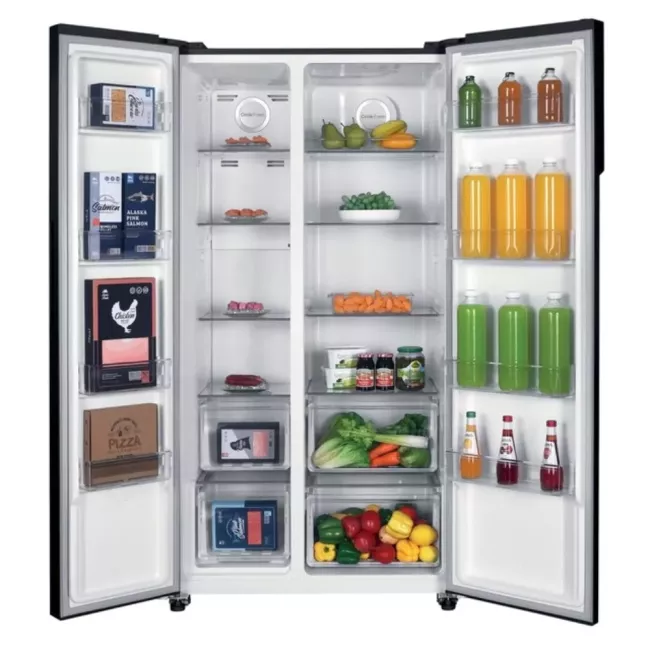 REFRIGERATEUR SIDE BY SIDE 532L NOIR CANDY