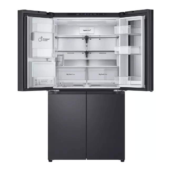 REFRIGERATEUR SIDE BY SIDE INSTAVIEW NOIR AVEC DISTRIBUTEUR LG