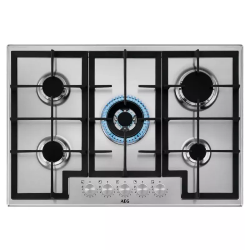 TABLE DE CUISSON SLIM LINE 6000 75CM INOX AEG