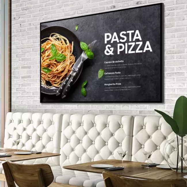 ECRAN D'AFFICHAGE DYNAMIQUE 75'' SAMSUNG