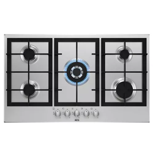 TABLE DE CUISSON 90 CM INOX AEG