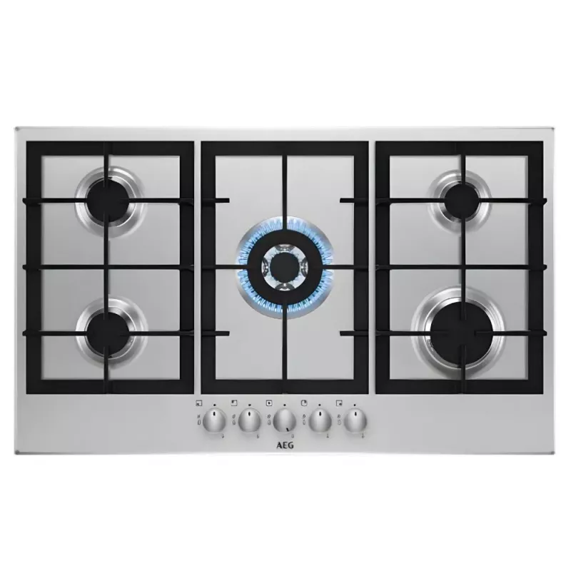 TABLE DE CUISSON 90 CM INOX AEG