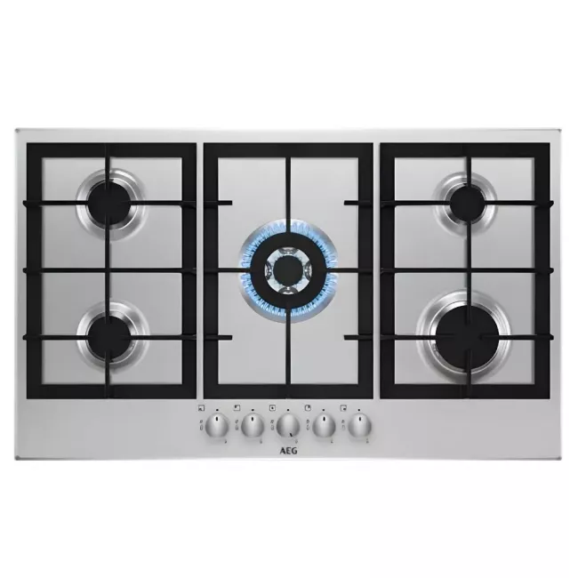 TABLE DE CUISSON 90 CM INOX AEG