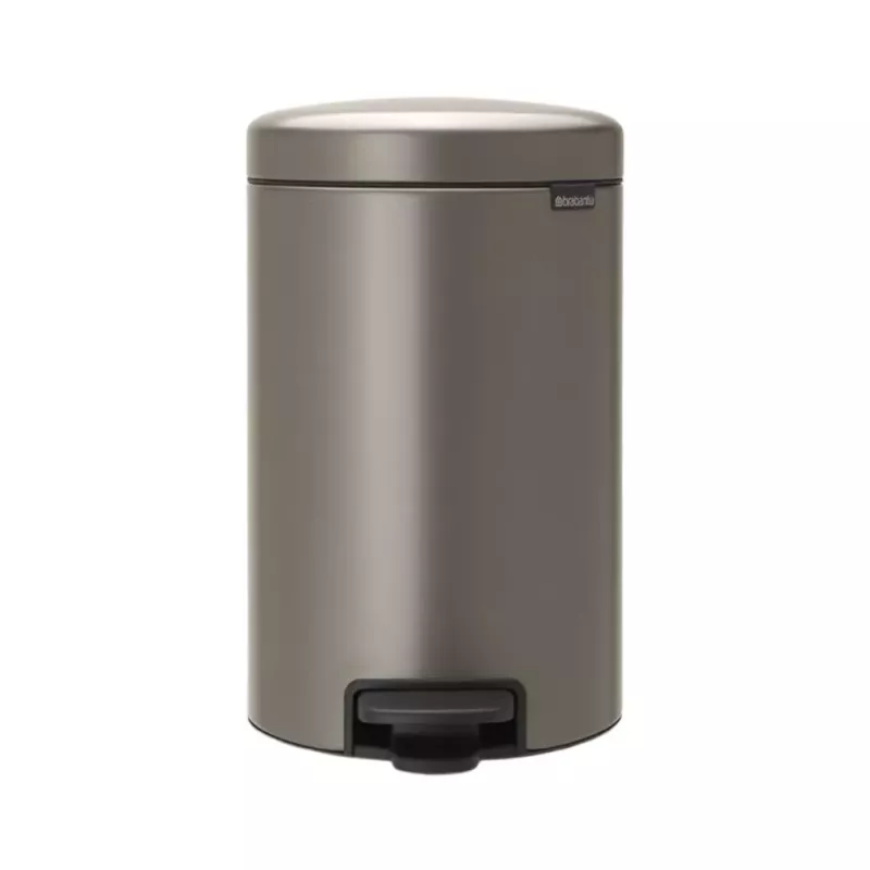 Poubelle à Pedale NewIcon 12L PLATINIUM BRABANTIA