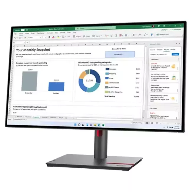 MONITOR 27'' HDMI P27h-30 (A22270QP0) LENOVO