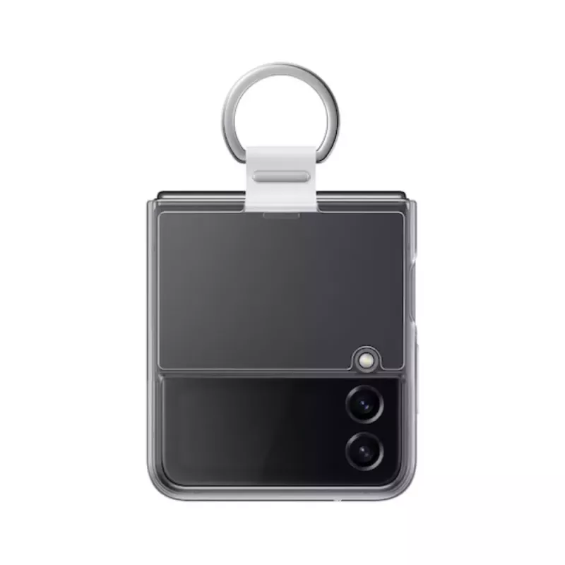 ETUI CLEAR COVER WITH RING Z FLIP 4 SAMSUNG