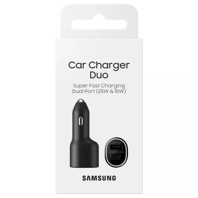 CHARGEUR VOITURE DUAL 40W FAST CHARGE SAMSUNG