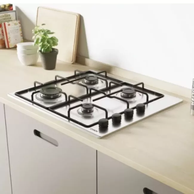 TABLE DE CUISSON 4F 60CM SILVER 33803208 CANDY