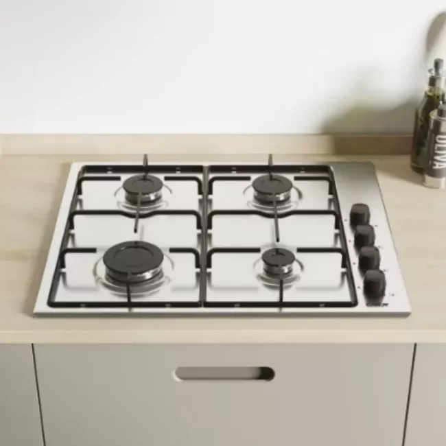 TABLE DE CUISSON 4F 60CM SILVER 33803208 CANDY