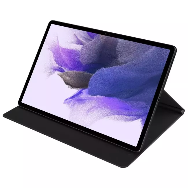 ETUI BOOK COVER NOIR POUR TAB S7 FE SAMSUNG