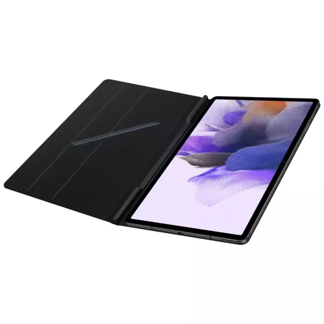 ETUI BOOK COVER NOIR POUR TAB S7 FE SAMSUNG
