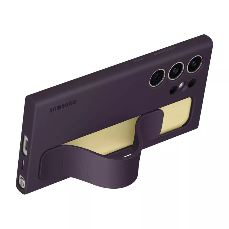 ETUI STANDING GRIP DARK VIOLET POUR GALAXY S24 ULTRA SAMSUNG