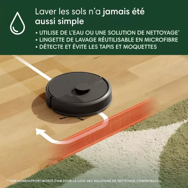 IROBOT COMBO 105 BLACK 2 EN 1