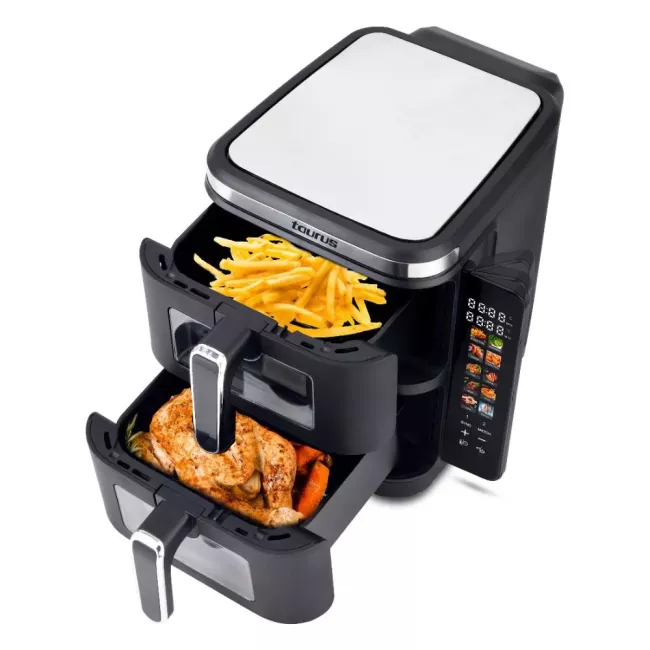 PACK FRITEUSE TOWER 11L + CAFETIERE LIVORNO 12 TASSES TAURUS