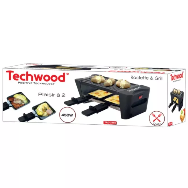 RACLETTE GRILL DUO TECHWOOD