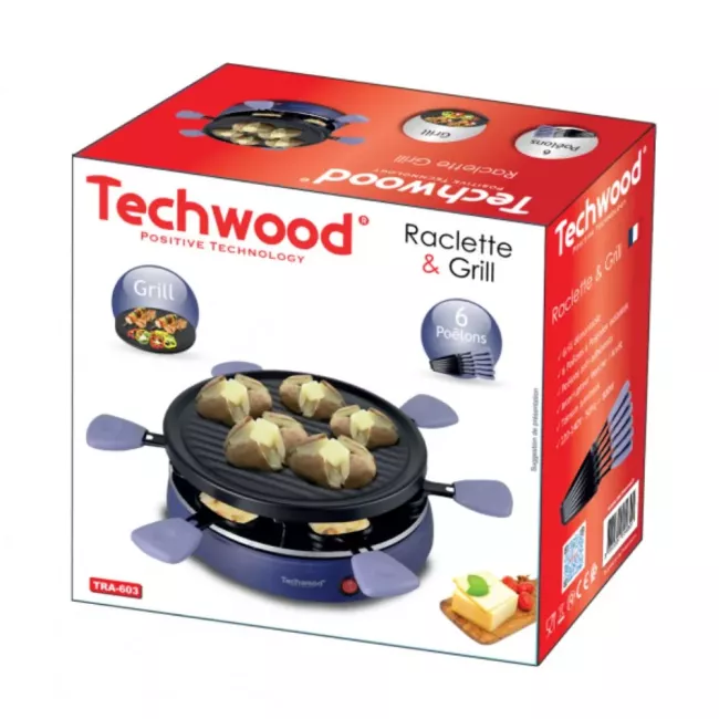 RACLETTE 6 TECHWOOD