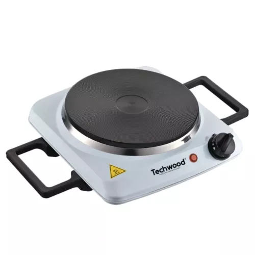PLAQUE DE CUISSON 1F BLANC 1500W TECHWOOD