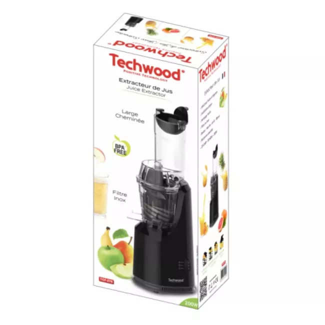 EXTRACTEUR DE JUS NOIR TECHWOOD