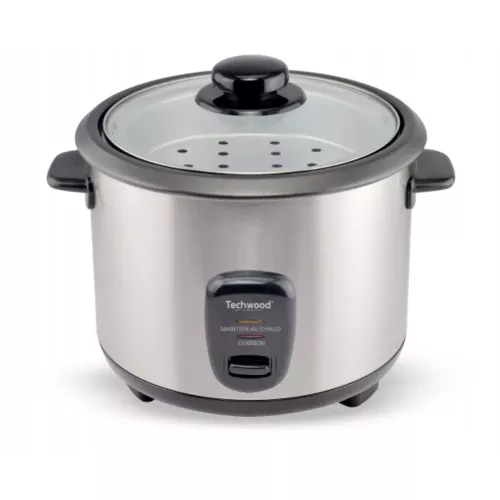 CUISEUR RIZ INOX 1.8L +VAPEUR TECHWOOD