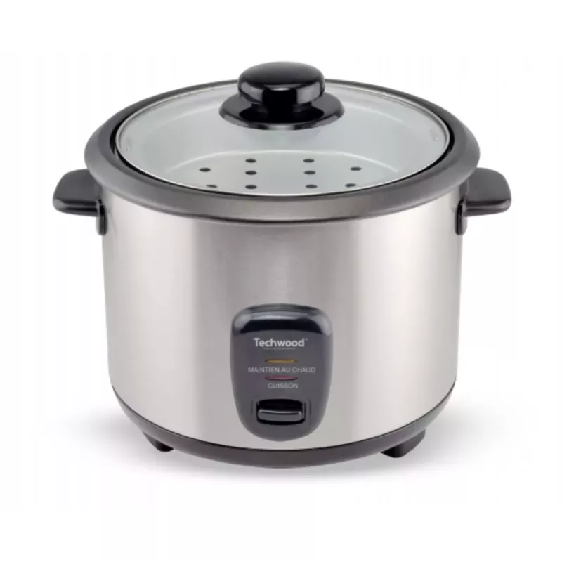 CUISEUR RIZ INOX 1.8L +VAPEUR TECHWOOD