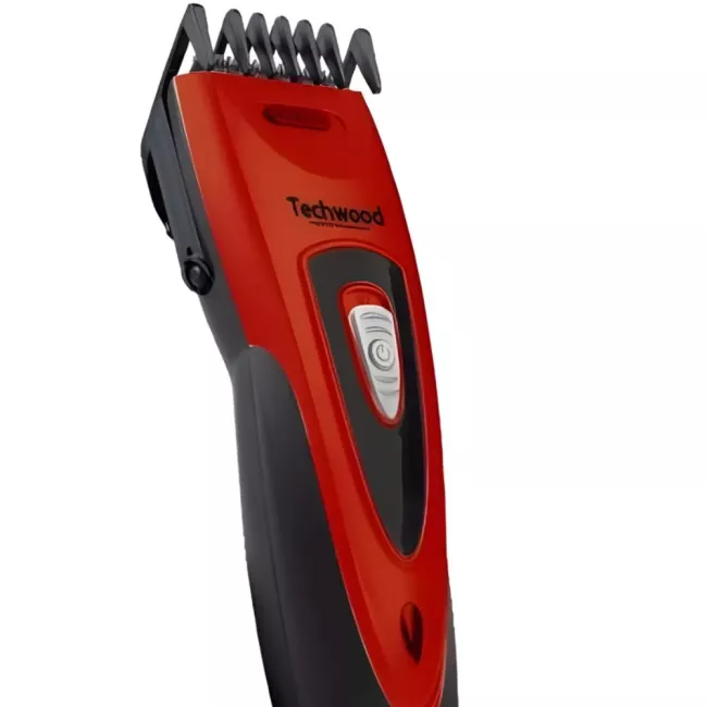 COFFRET RASOIR +TONDEUSE RECHARGEABLE ROUGE TECHWOOD