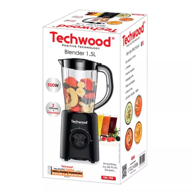 BLENDER 1.5L NOIR TECHWOOD