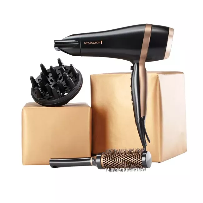 COFFRET CADEAU SECHE CHEVEUX SALON SMOOTH REMINGTON