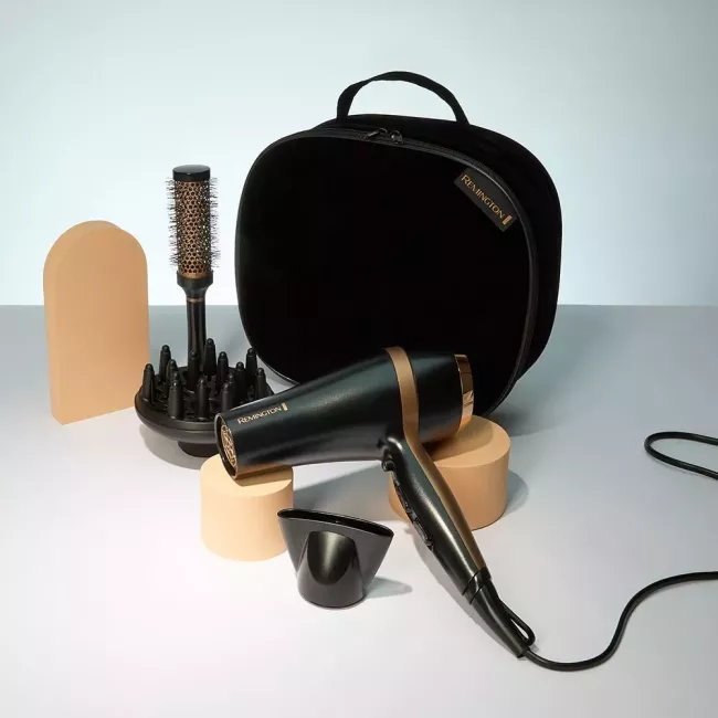 COFFRET CADEAU SECHE CHEVEUX SALON SMOOTH REMINGTON