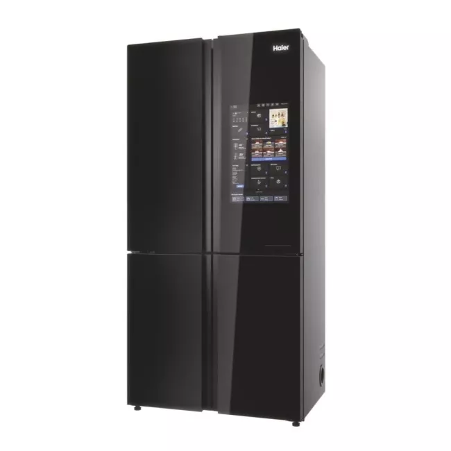 REFRIGERATEUR SIDE BY SIDE SERIE 9 AVEC ECRAN LCD NOIR HAIER