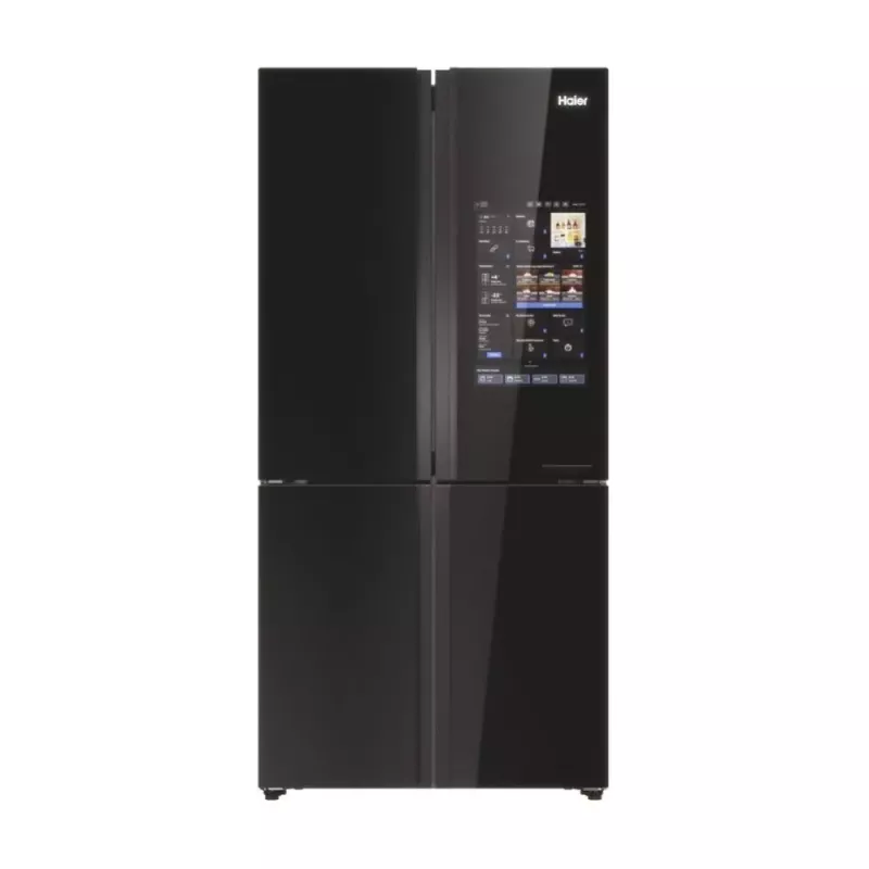 REFRIGERATEUR SIDE BY SIDE SERIE 9 AVEC ECRAN LCD NOIR HAIER