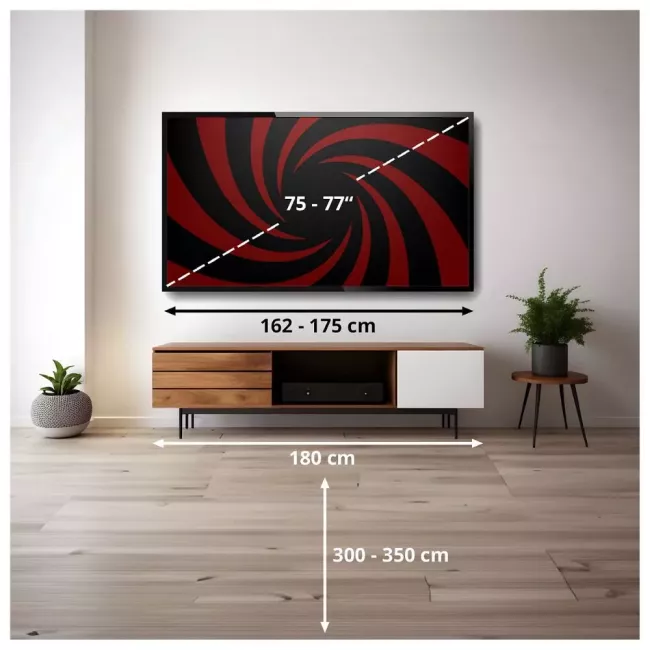 SMART TV 75'' QLED MINI 4K TCL