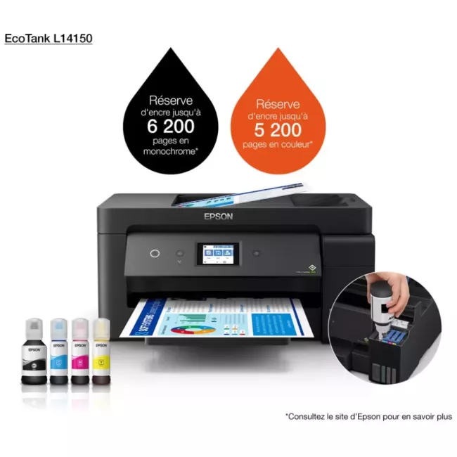 IMPRIMANTE A3 4 EN 1 COULEUR ECOTANK EPSON