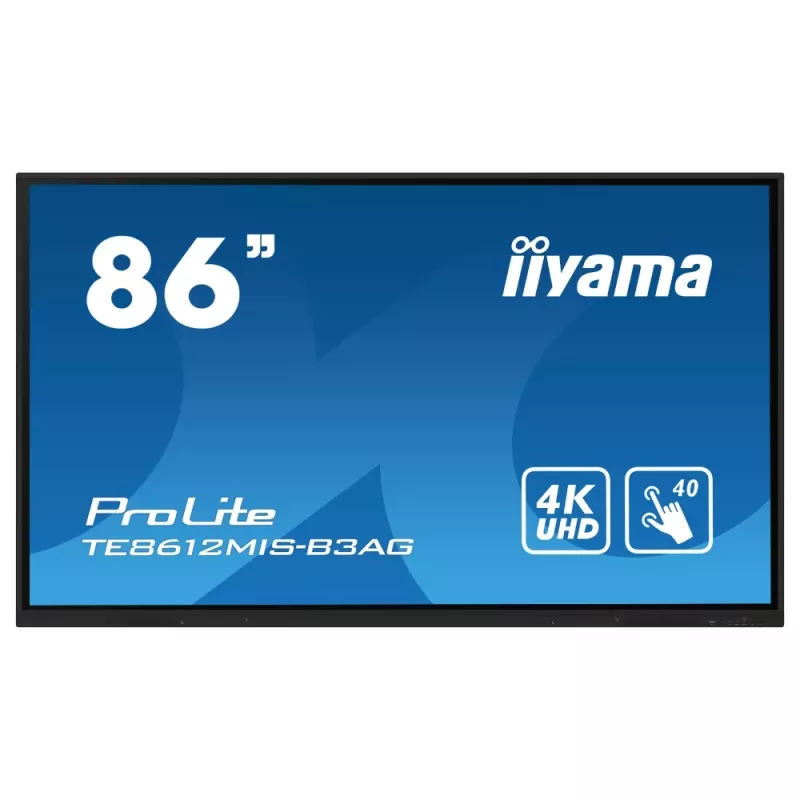 ECRAN INTERACTIFAVEC CAMERA INTEGREE 4K 86" PROLITE IIYAMA