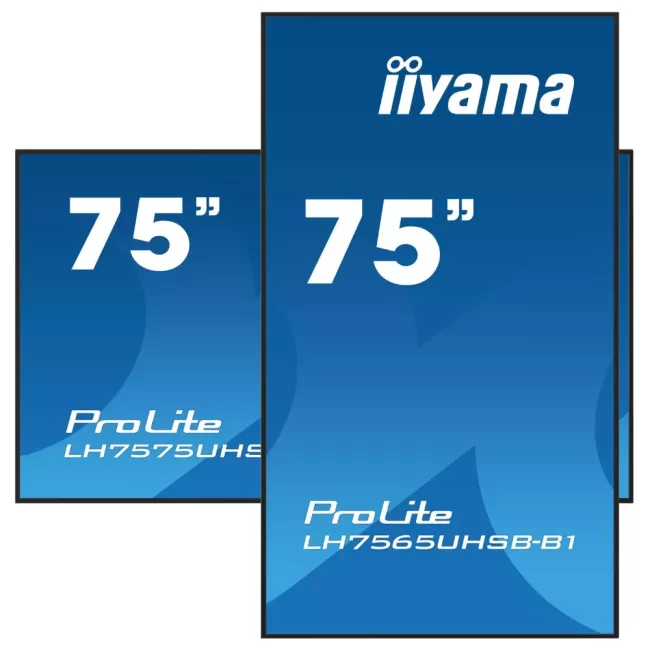 ECRAN PROFESSIONNEL D'AFFICHAGE DYNAMIQUE 75" PROLITE IIYAMA