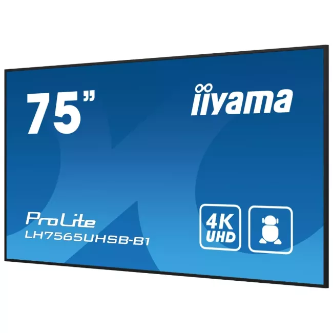 ECRAN PROFESSIONNEL D'AFFICHAGE DYNAMIQUE 75" PROLITE IIYAMA