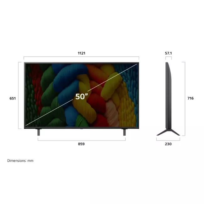 SMART TV LED 50'' UHD 4K NANOCELL LG