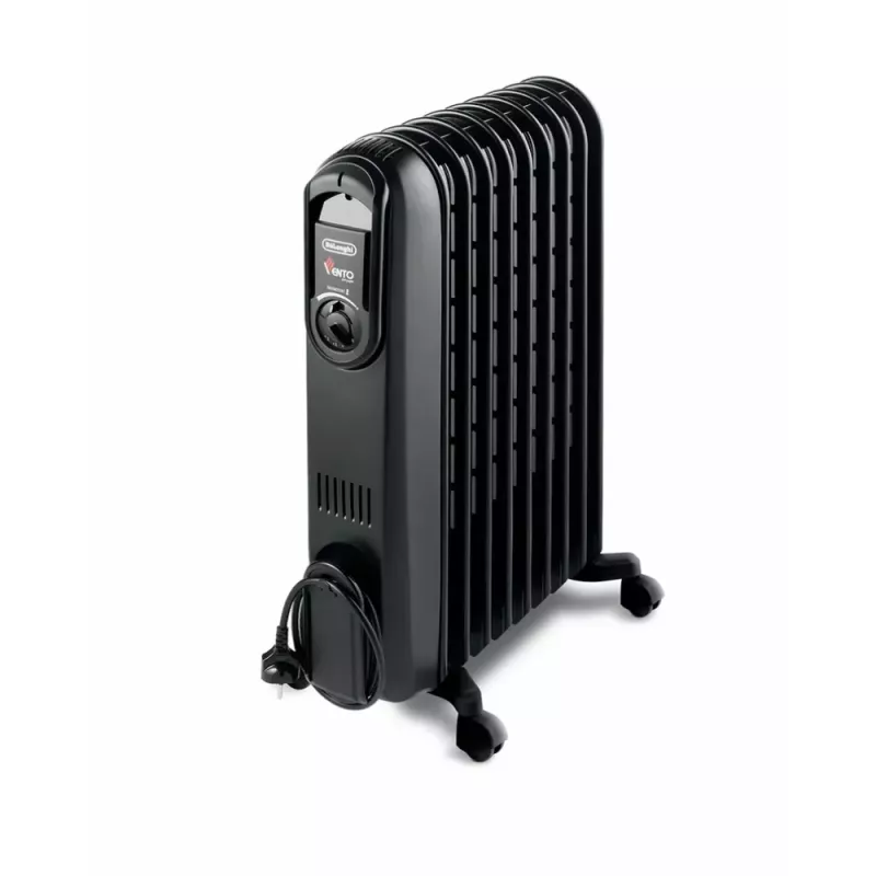 RADIATEUR A BAIN D'HUILE 9 ELEMENTS  VENTO BLACK DELONGHI