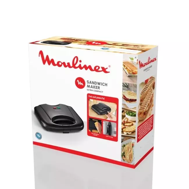 PANINI ULTRACOMPACT 700W NOIR MOULINEX