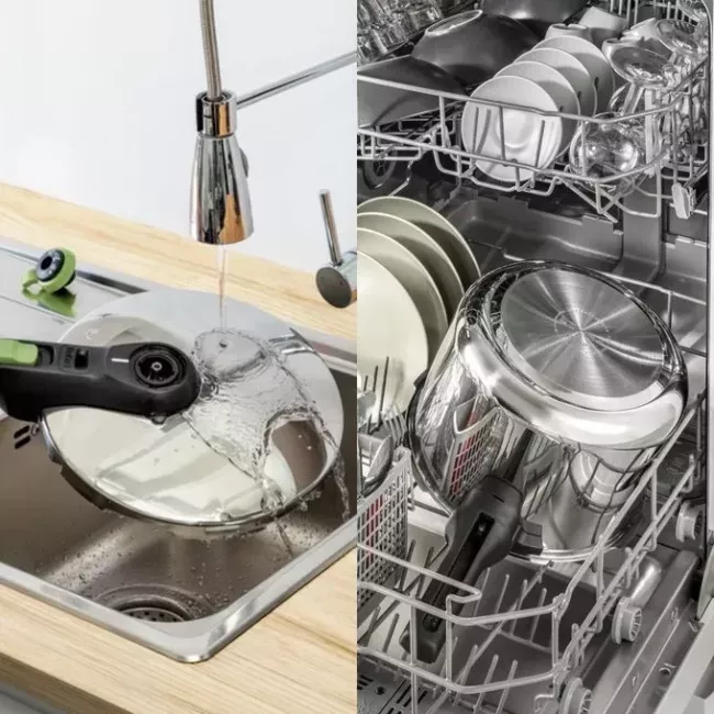 SET 2 AUTOCUISEURS SECURE TRENDY 4+6L TEFAL