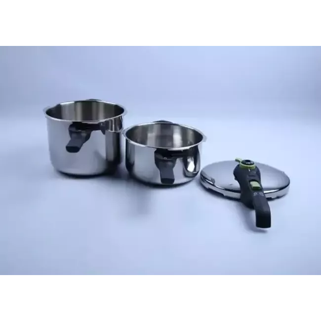 SET 2 AUTOCUISEURS SECURE TRENDY 4+6L TEFAL