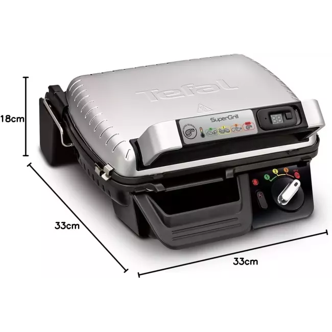 GRILL ELECTRIQUE SUPERGRILL STANDARD 2000W TEFAL