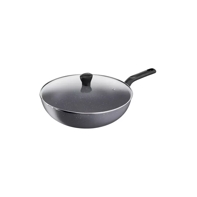 WOK+COUVERCLE EN VERRE 28CM COOK NATURAL TEFAL