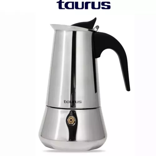 CAFETIERE EXPRESSO 2 Tasses en inox TRADIZIONE TAURUS
