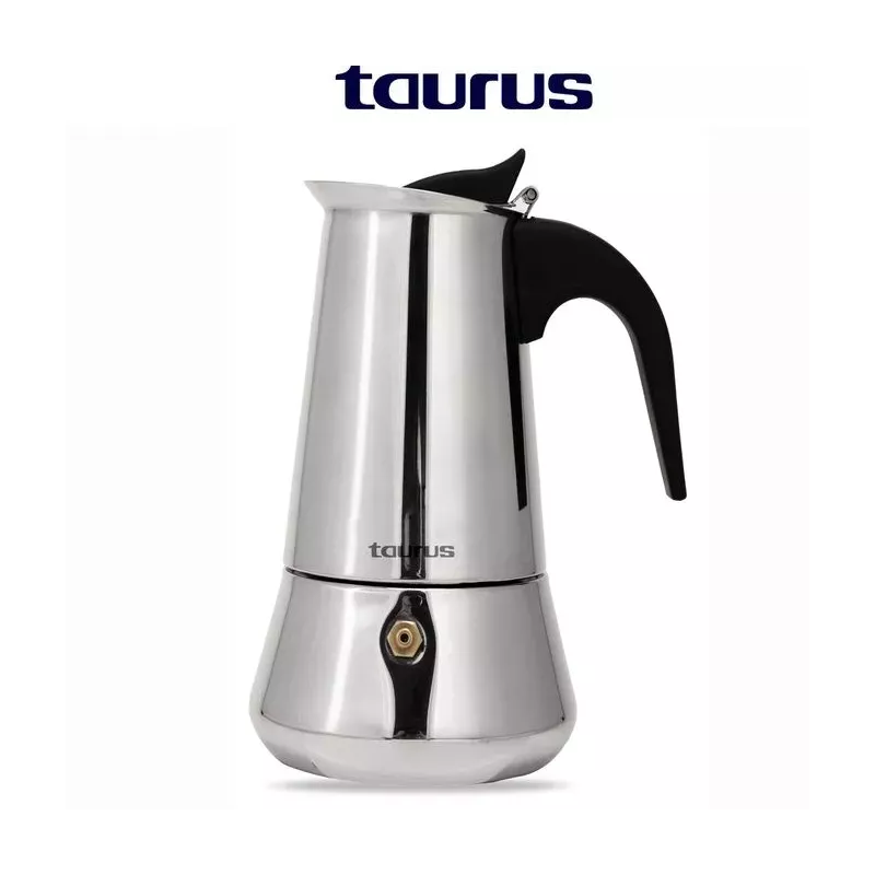 CAFETIERE EXPRESSO 2 Tasses en inox TRADIZIONE TAURUS