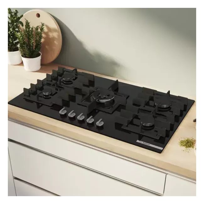 TABLE DE CUISSON 90CM SERIE 6 NOIR BOSCH