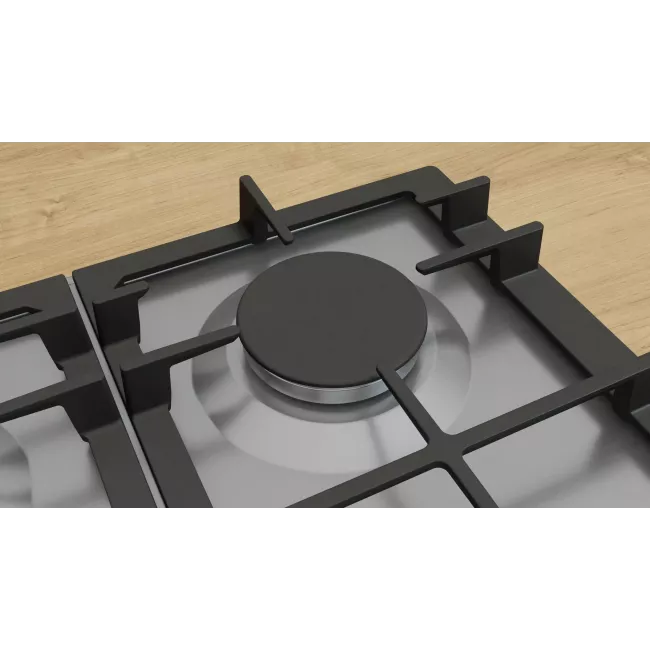 TABLE DE CUISSON 90CM ACIER INOX GAZ BOSCH