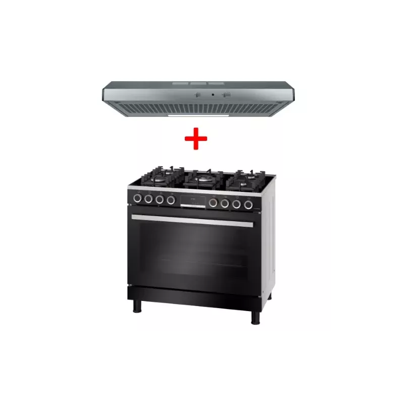 PACK CUISINIERE HJY5G7V61S+ HOTTE DUL93MA50M INOX BOSCH