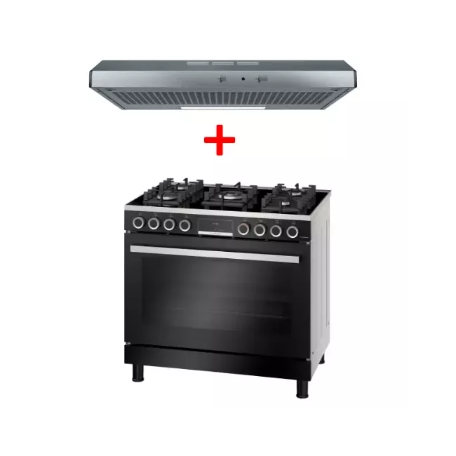 PACK CUISINIERE HJY5G7V61S+ HOTTE DUL93MA50M INOX BOSCH